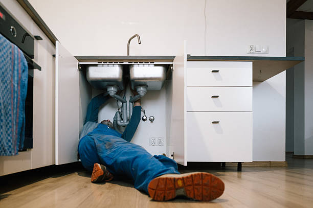 Professional Drain Cleaning technician working in Woodstock, AL
